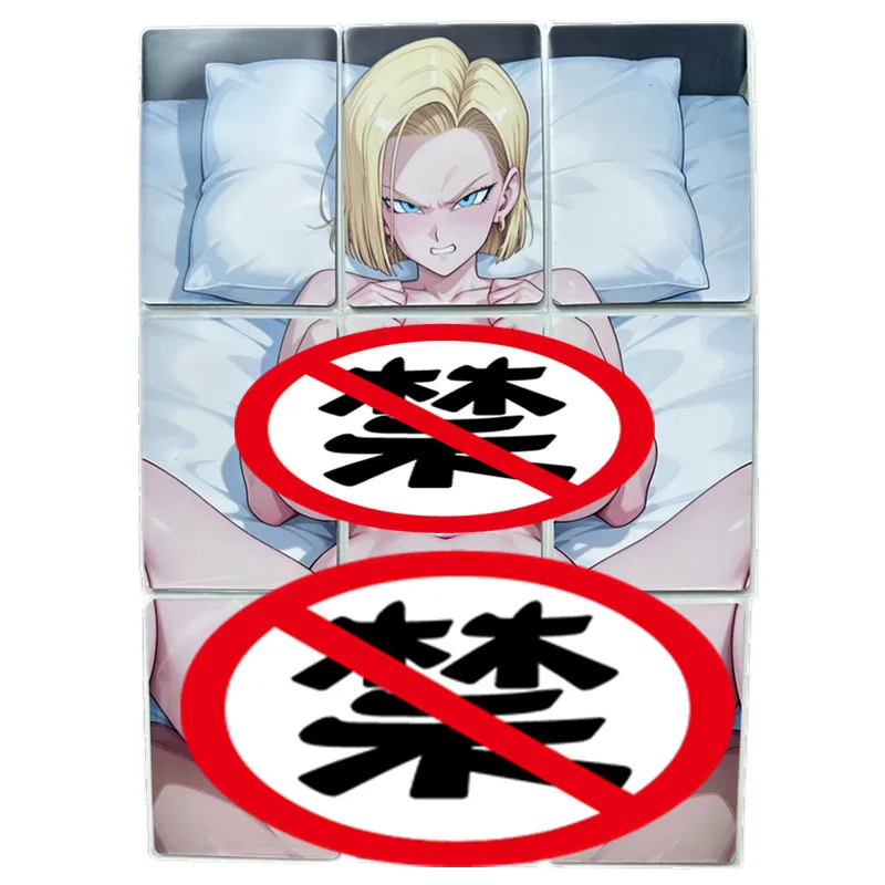 

9 шт./компл. сексуальная карта аниме Dragon Ball Z для взрослых Goddess Nude Card Android 18 Super Saiyan ACG Game Manga Collection Card Toy Gift