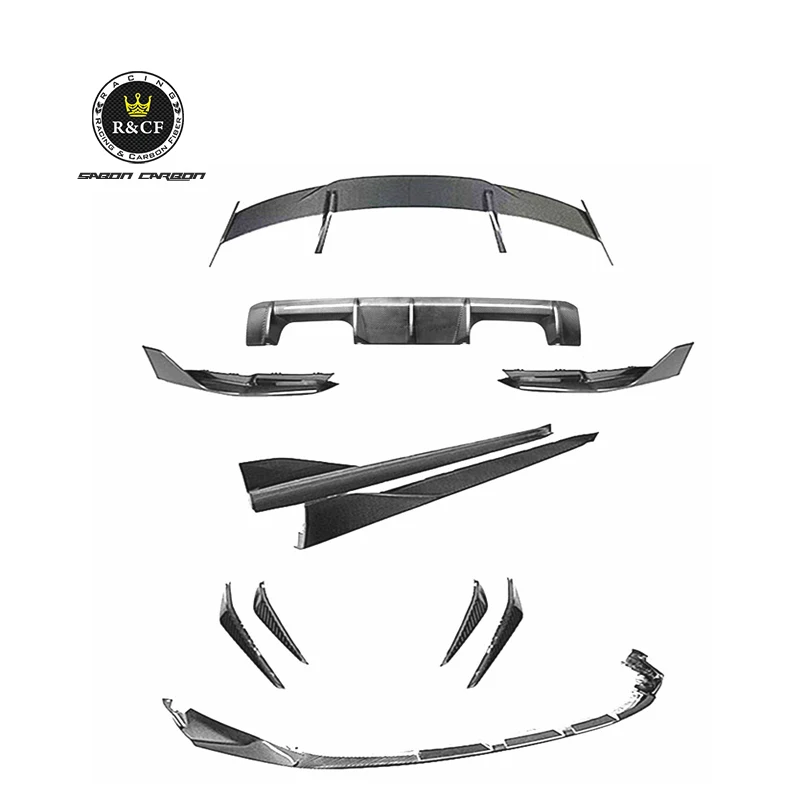 G80 M3 G82 M4 M Performance Style Carbon Fiber Bodykit Front Lip Side Skirts Diffuser Spoile for BMW G80 G82 2020-2025