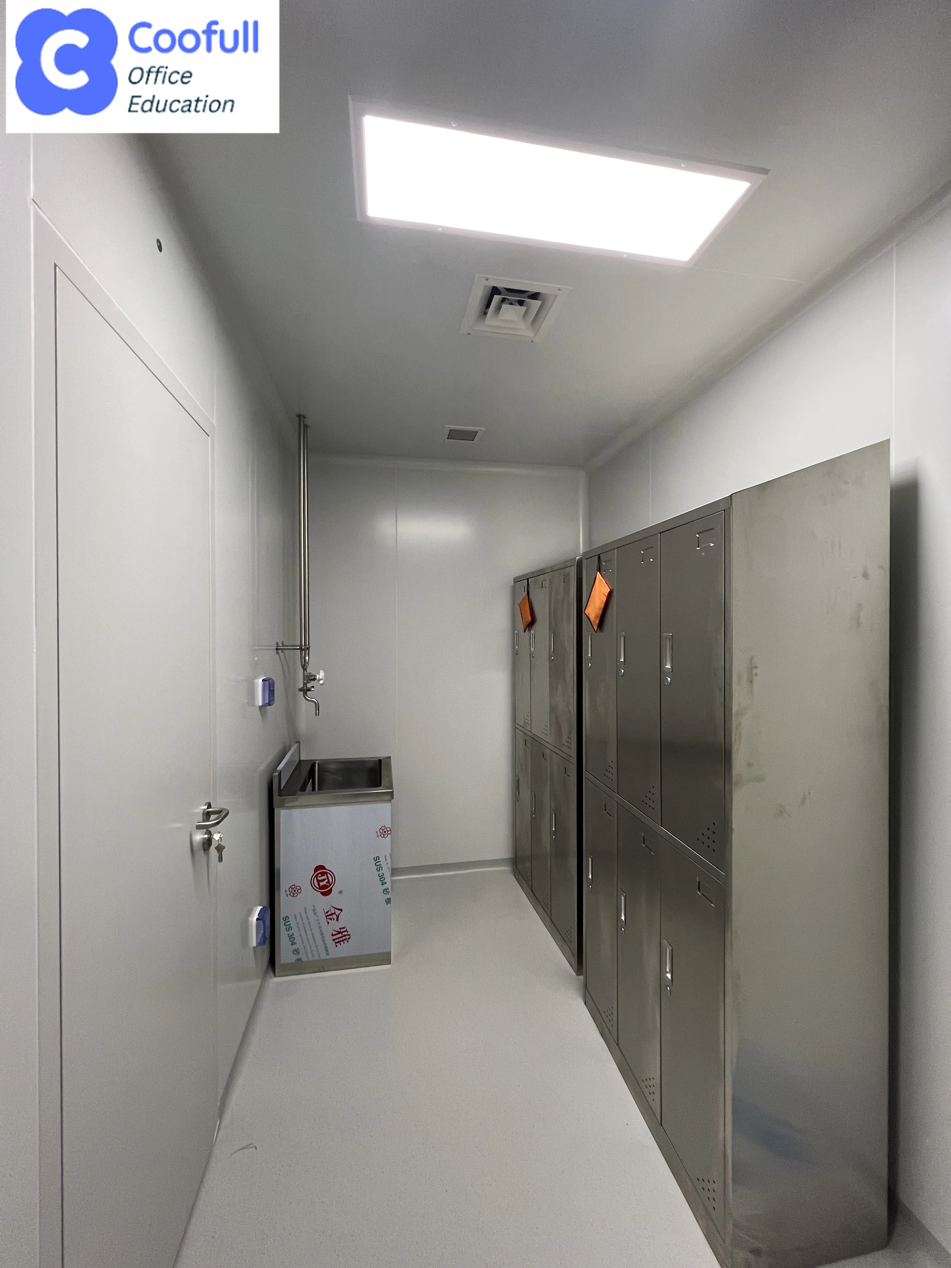 COOFULL Yanxin Modular Cleanroom ISO 5-9 Class GMP Standard Turnkey Solution Ovreseas Projects Custom Design Dust Free Workshops