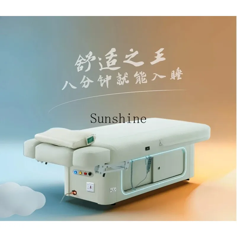 

Electric beauty bed cloud bed with its own Tuoke project and massage function FT