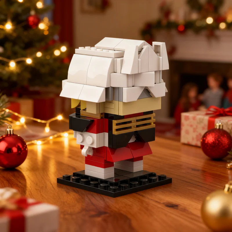 170pcs MOC Char Aznable BrickHeadz Model Building Blocks Christmas Gifts 3D Art Education Collection Craft Creative DIY Brick
