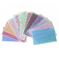 1040/900/504Pcs Acrylic Drill DIY Decal Crystal Diamond Bling Rhinestone Adhesive Stickers for Phone Case Cards Gift Decoration