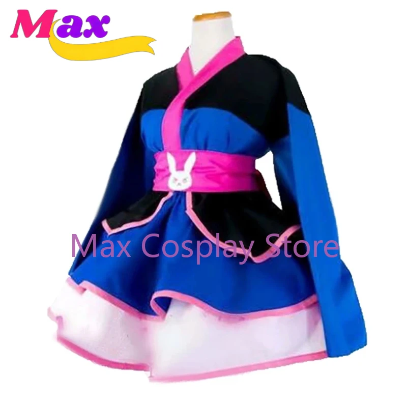 

Max Cosplay D.VA Game OW Costume Magic Girl Cosplay Costume Women kimono Customized size