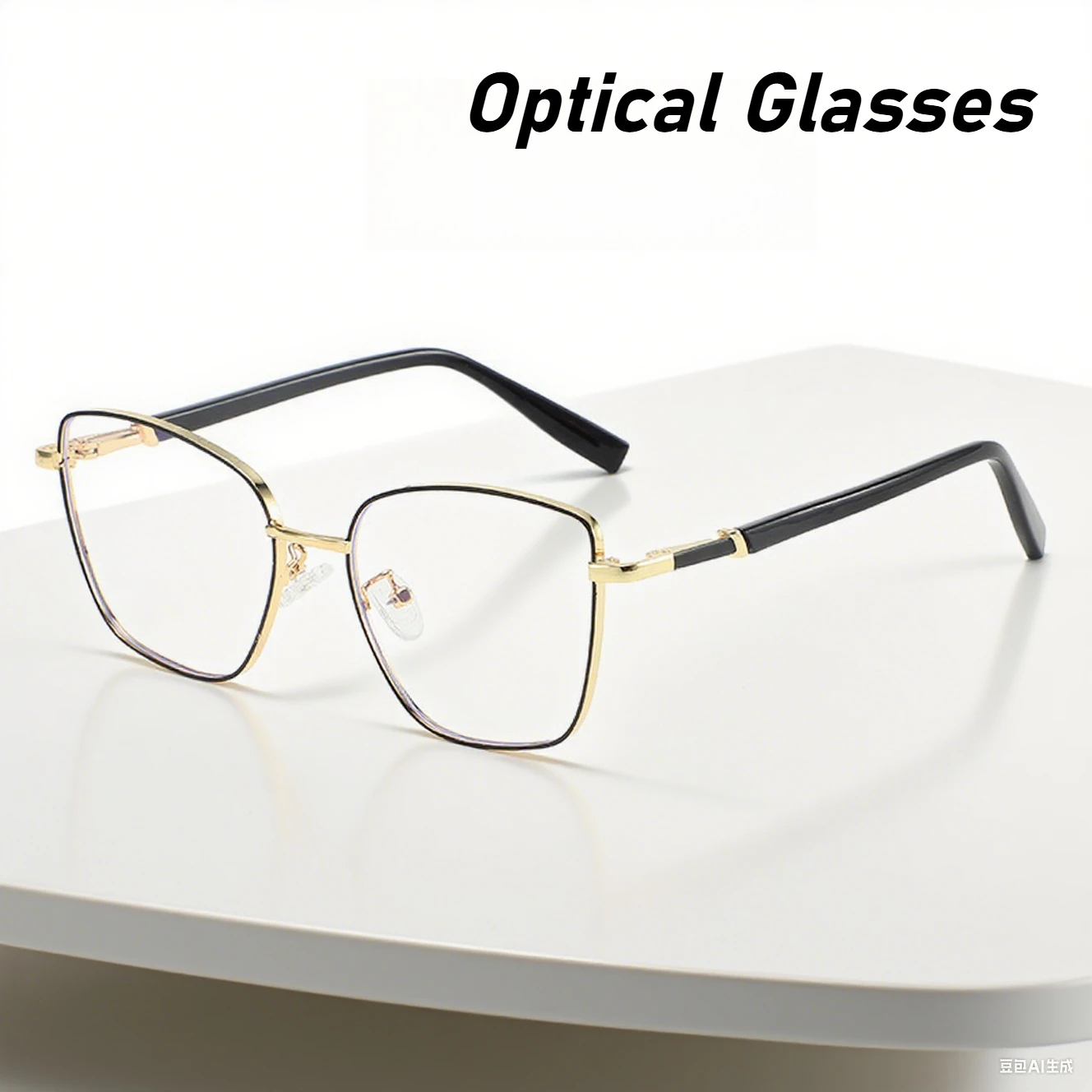 

Neutral Fashion Cat-eye Optical Glasses Anti-blue Light Computer Glasses Fashionable Ultra-light Eye-protecting Ordinary Glasses