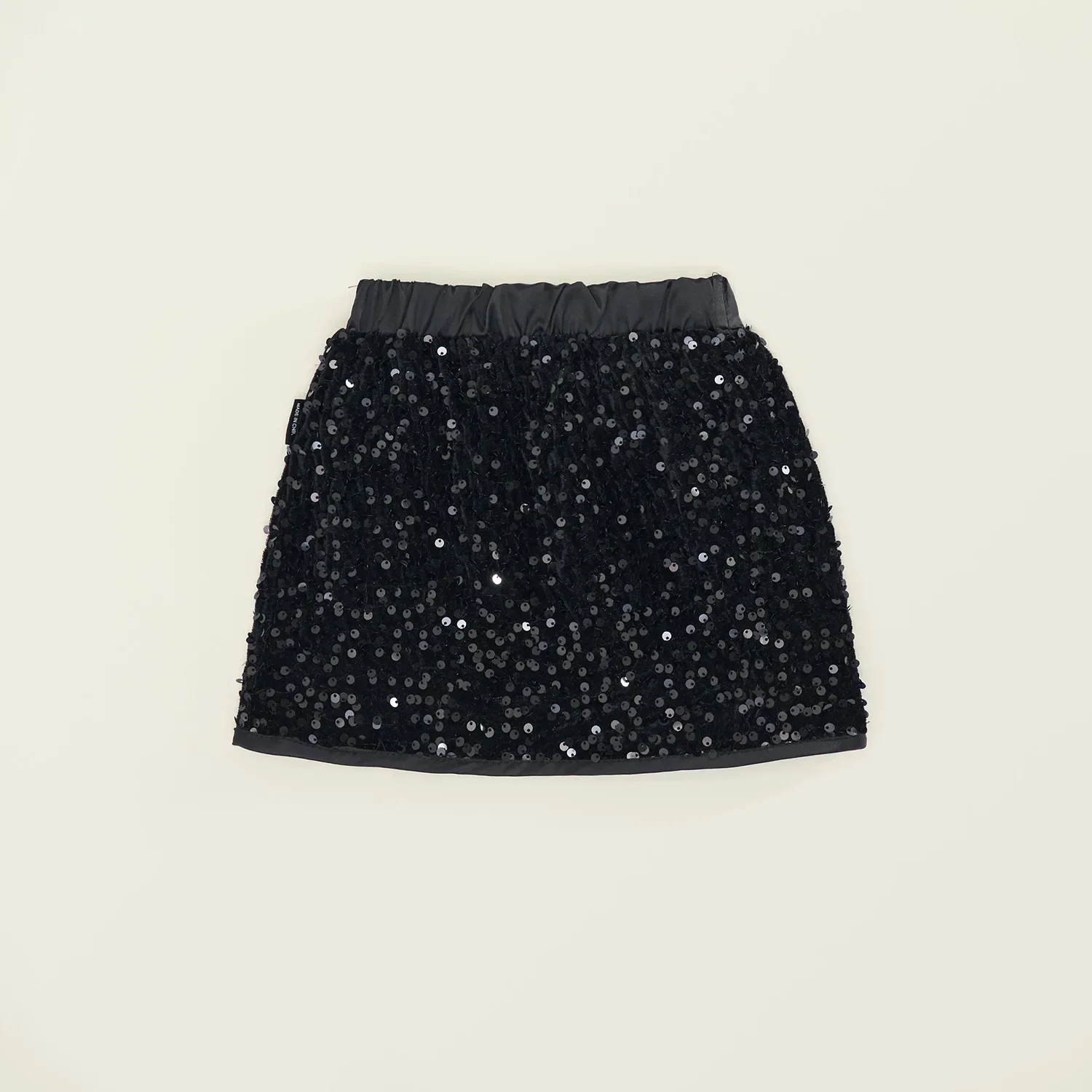 Girls Dress Korean Version Sequin Short Skirt 2024 Spring and Summer New Children Light Luxury Fashion A-line Simple Skirt