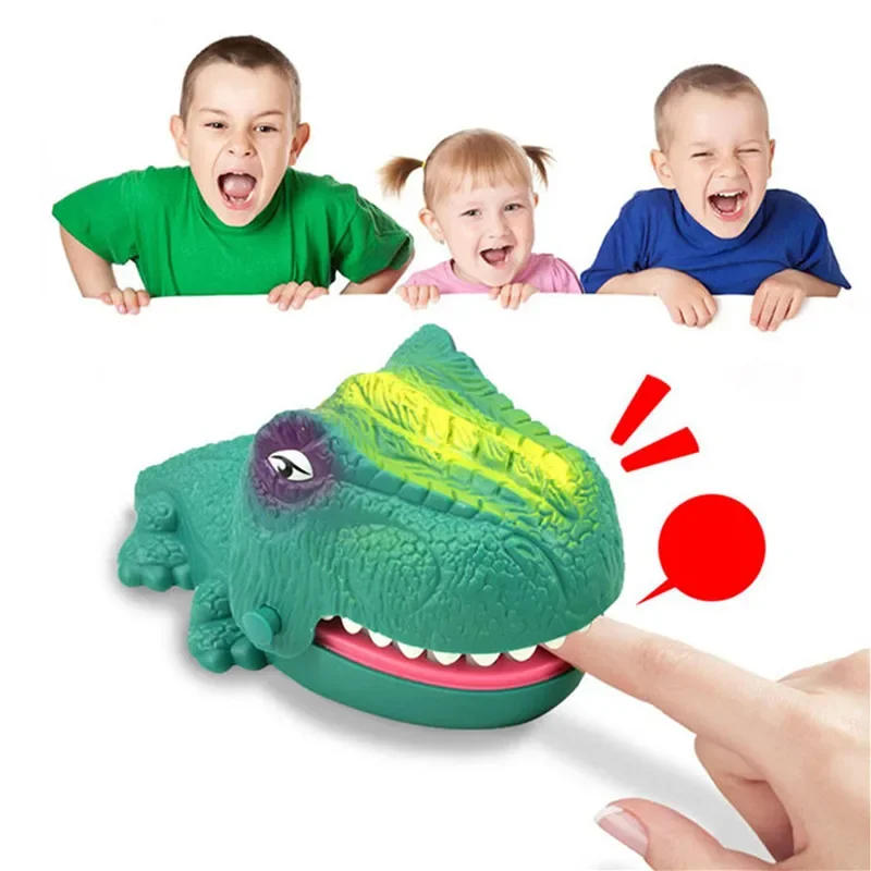 Dinosaur Teeth Toys Dino Biting Finger Dentist Games Funny For Party And Children Game Decompression Luck Pranks Kids Toys Gifts