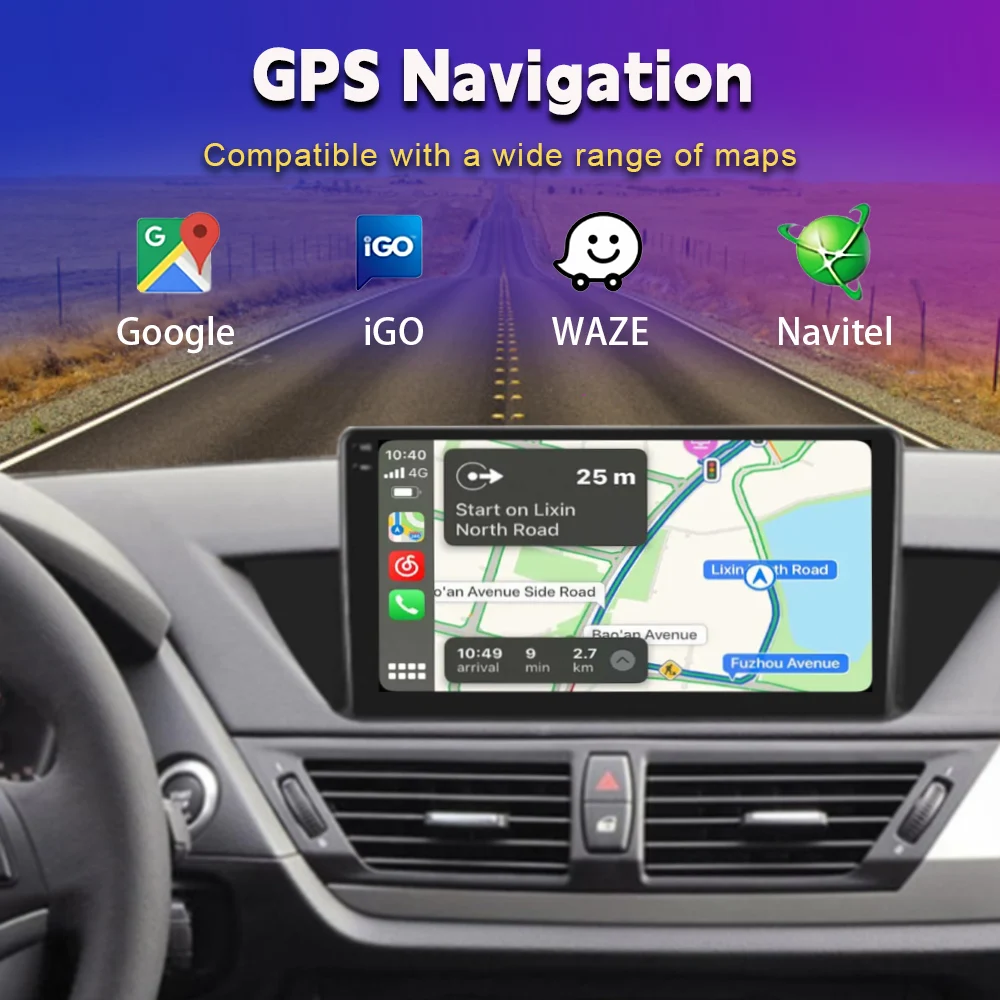 أندرويد 14 Carplay Auto 2K شاشة راديو السيارة مشغل وسائط متعددة لمرسيدس بنز M-Class W163 ML 1997 - 2005 Autoradio Stereo