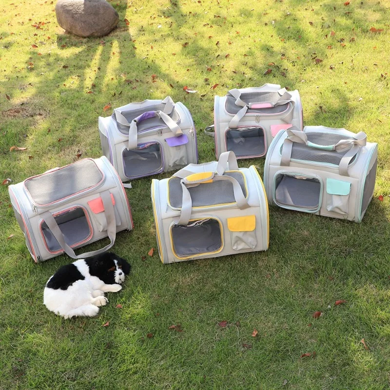 

Breathable Portable Pet Backpack for Cats and Dogs Cat Carrier & Bag