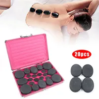 Hot Stone Massage Set 220V 60W Large Warmer Heating Box Relieve Stress Back Pain Spa Massage Stone Heater Case for Health