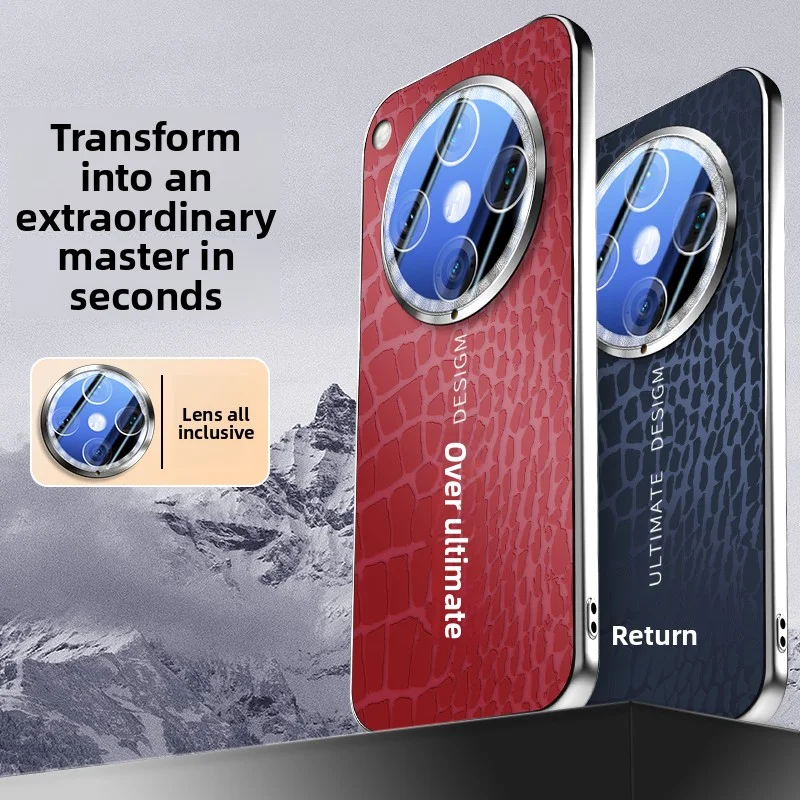 

Чехол для OPPO Find X8 Ultra, роскошный защитный чехол из искусственной кожи для задней панели OPPO Find X8 Pro X8S + Plus X8Ultra, чехол для телефона