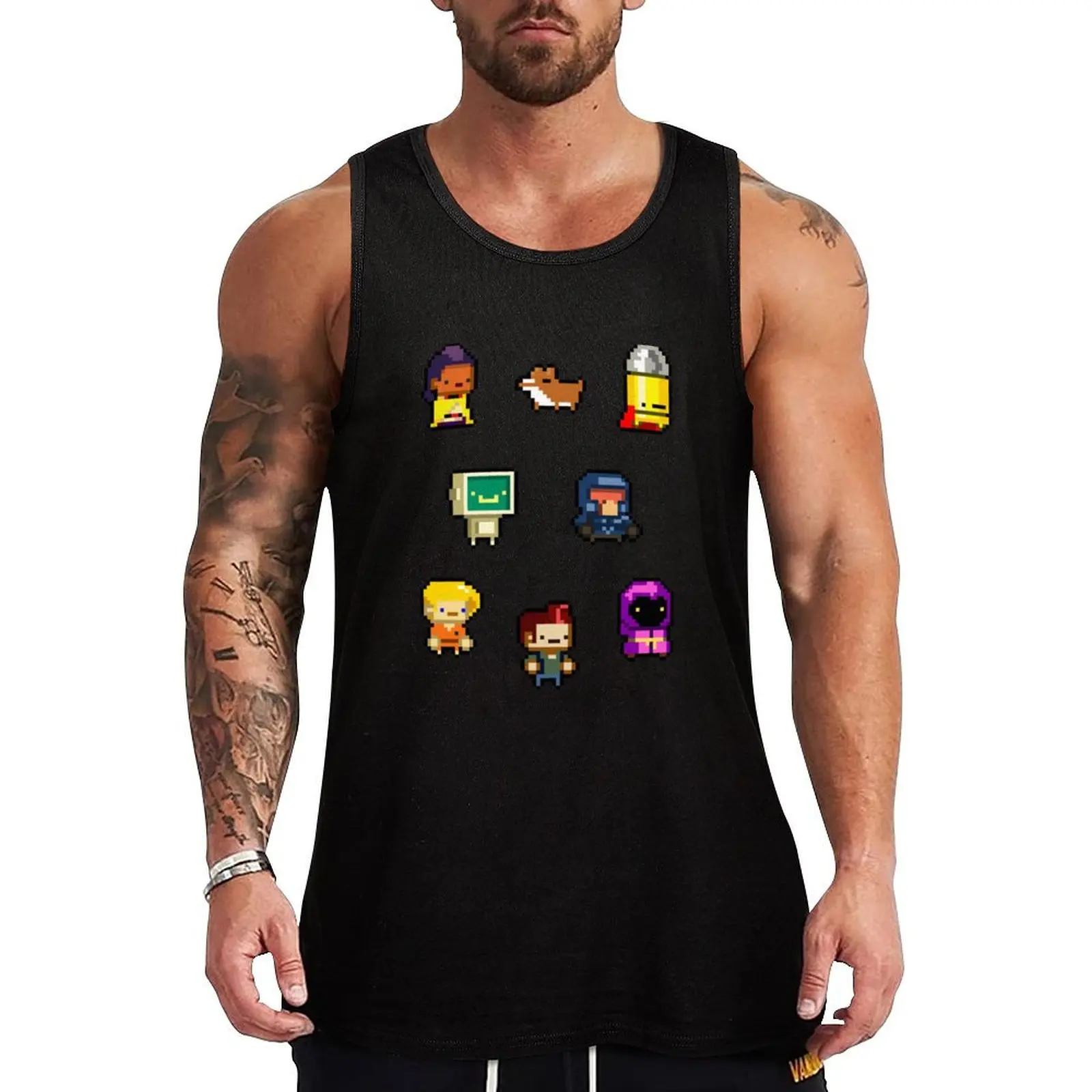 Gungeoneers Tank Top running shirt underwear sleeveless shirt man gym