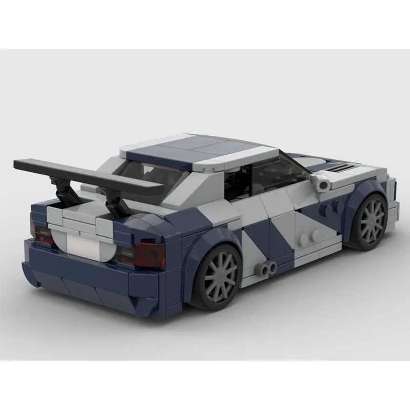 

MOC-164638 New Urban Sports Iconic Super Racing Car Building Block Model 344 Parts Boys Children's Birthday Christmas Toy Gift