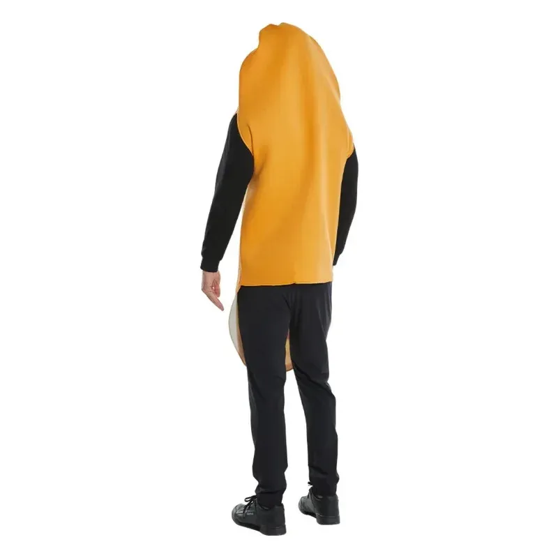 Mono de Cosplay Baguette de pan para adultos, túnica de comida Unisex, disfraz de fiesta de Carnaval de Navidad y Halloween, sad973