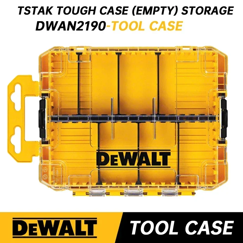 DEWALT TSTAK Tough Storage Case Power Tool Accessories Screwdriver Bit Parts Storage Box DT70801 DT70801 DWAN2190 N542474