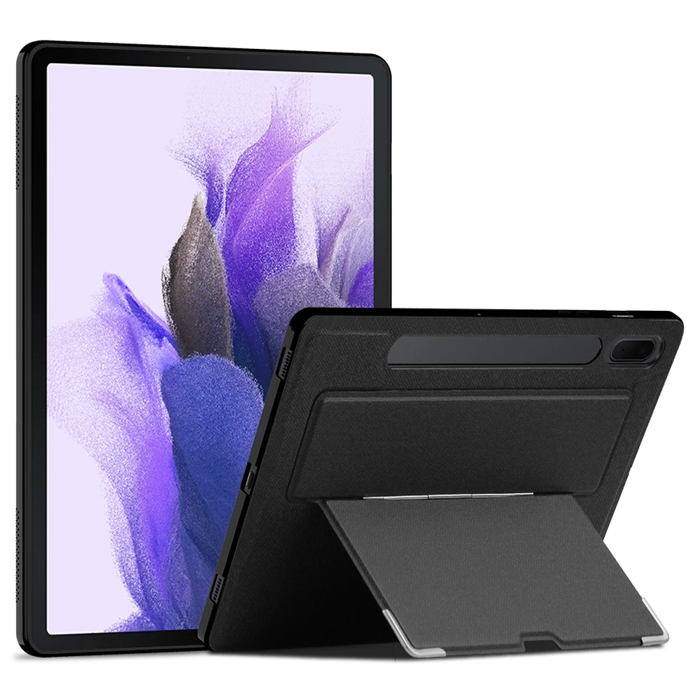 

Чехол для Samsung Galaxy Tab S7 FE из искусственной кожи с покрытием для ПК и планшета с задней подставкой