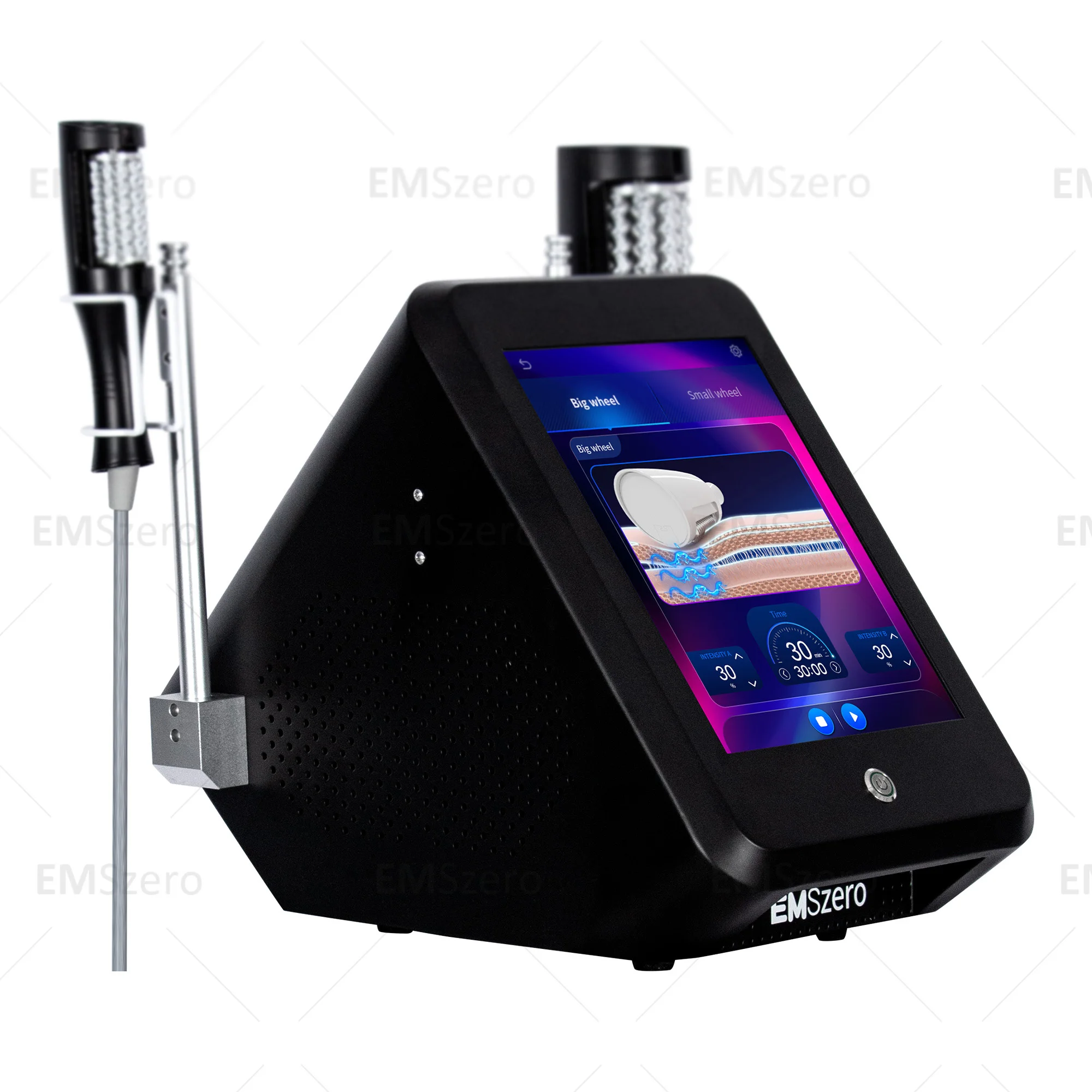 Machine de massage à rouleaux pour l'élimination des graisses, masseur à billes intérieures, élimination de la cellulite, proximité lymphatique, corps saillant