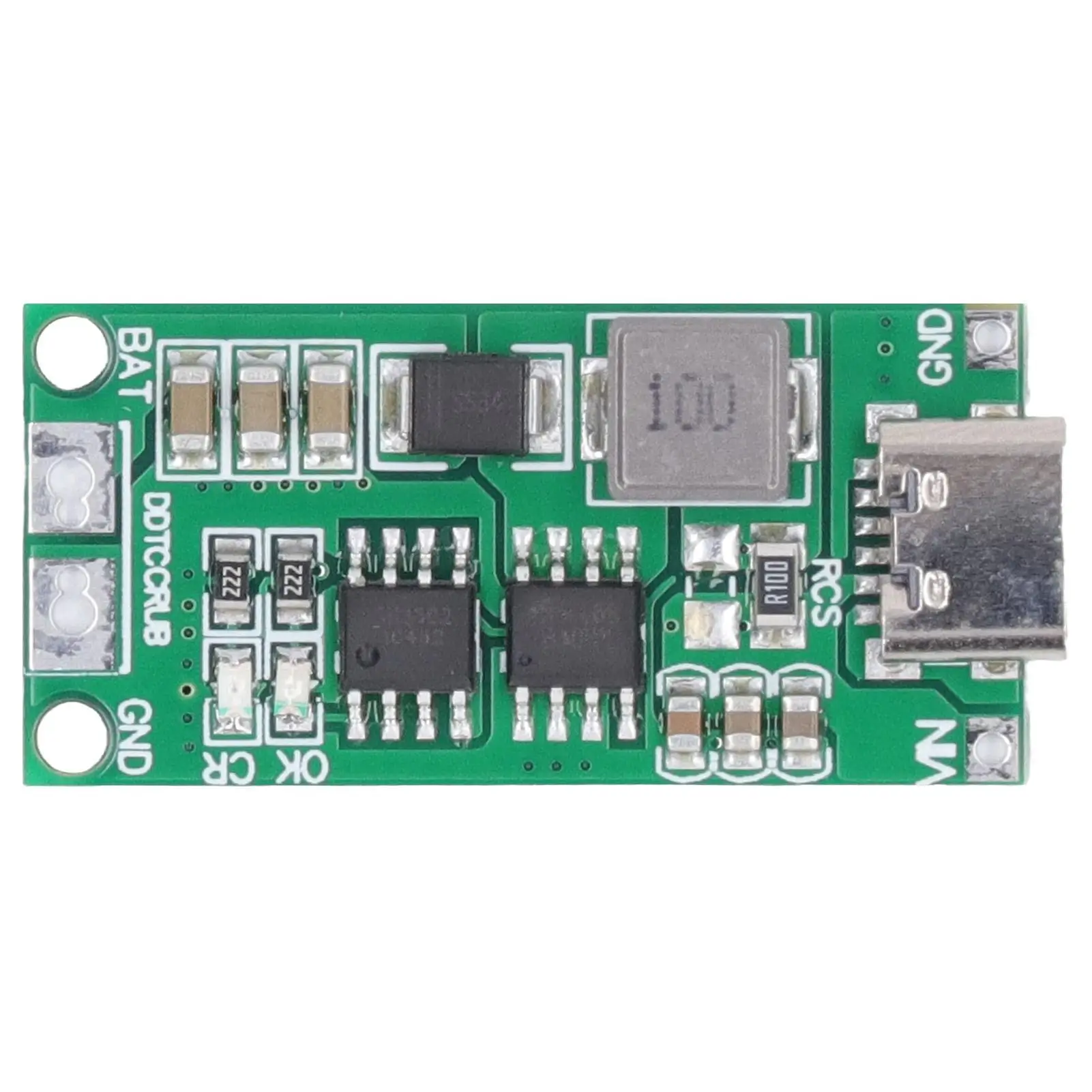 DC 3-6V 4S Lithium Battery Charger Module Type C to 16.8V - Green Boost Charger for Lithium Batteries