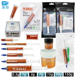 GD007 Thermal Grease Paste Plaster Heat Sink Compound Cooling Net Weight 0.5/1/3/7/15/30/150 Grams for CPU SSY ST CB CN MB BA BR