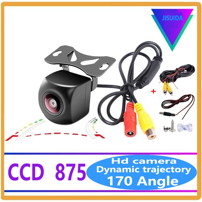 

Astern image CCD waterproof car rear camera fisheye HD astern dynamic trajectory 170 degrees wide Angle general purpose models