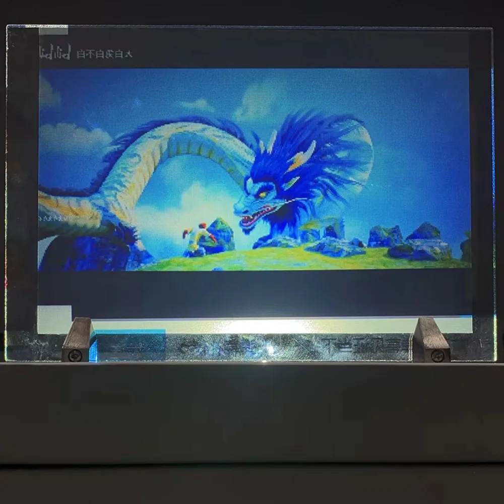 2025 الهولوغرام ثلاثية الأبعاد شاشة عرض رخيصة ، ثلاثية الأبعاد لاصقة خلفية فيلم الإسقاط احباط لنافذة متجر الكنيسة فندق القاعة