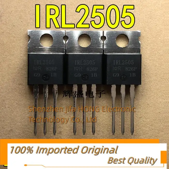 10PCS/Lot  IRL2505 55V 104A TO-220 MOSFET Really Stock  High Quality