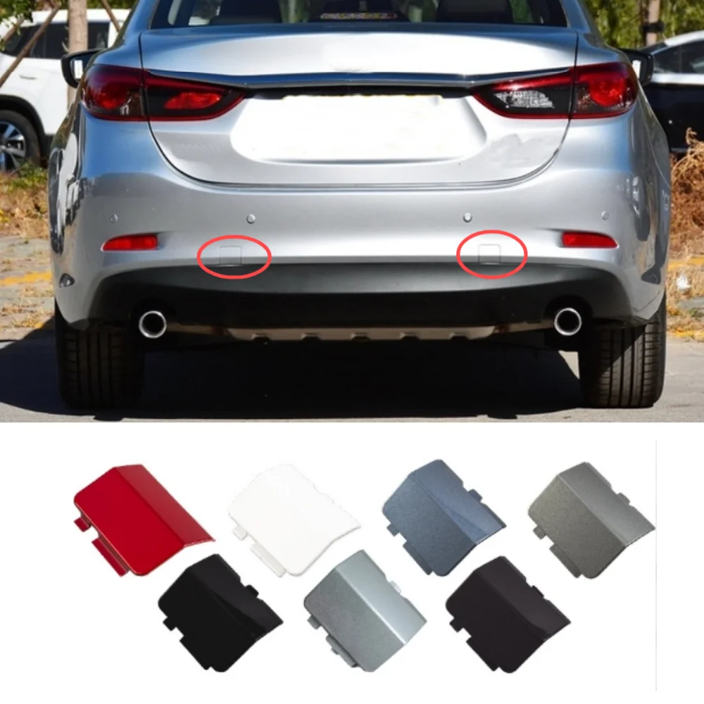 

For2013-2018 Mazda 6 Atenza Rear Bumper Trailer Cover Traction Cover