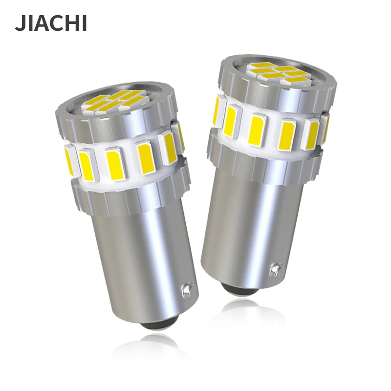 jiachi 50pcs Wholesale Ba9s T4W Led Replacement Bulb 3014Chip 18SMD 6500K 12V for Car Auto Instrument Panel Light