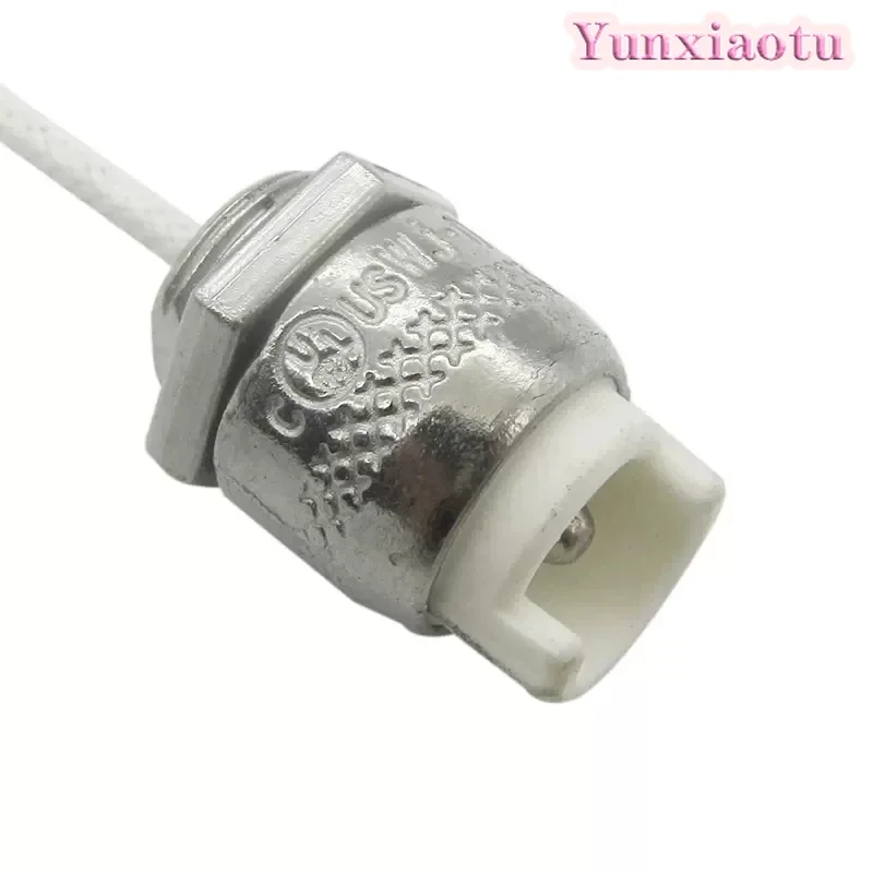 2pcs/lot R7S ceramic lamp holder lamp head lamp tube LED lighting heating tube heating test machine holder