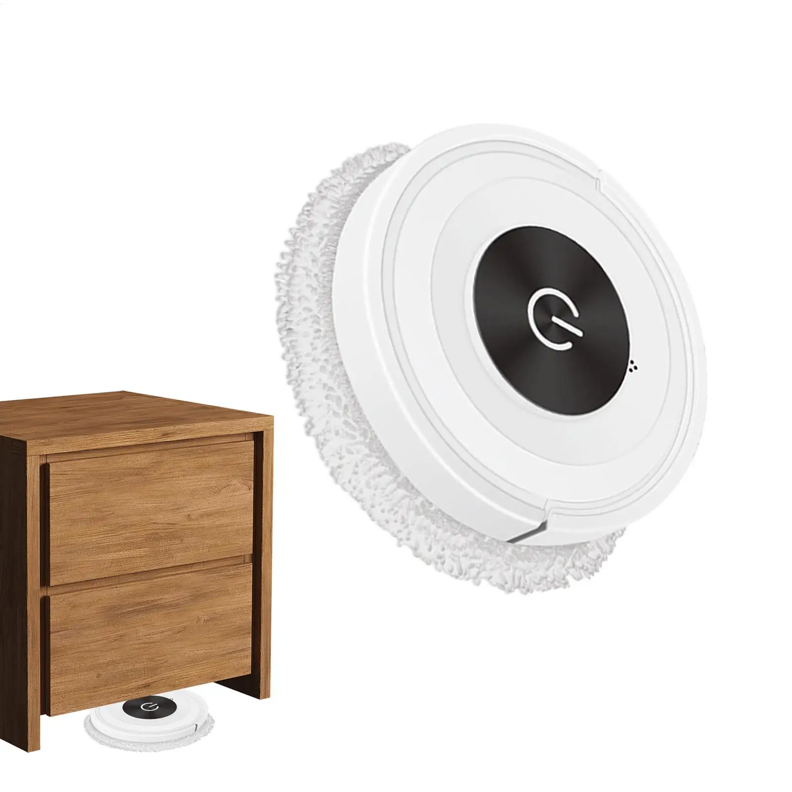 

Robot Vacuum And Mop Automatic Mop Robotic Vacuums 2 In 1 Smart Device Sweeping Cleaner For Floor Carpet Pet Hair Small Space