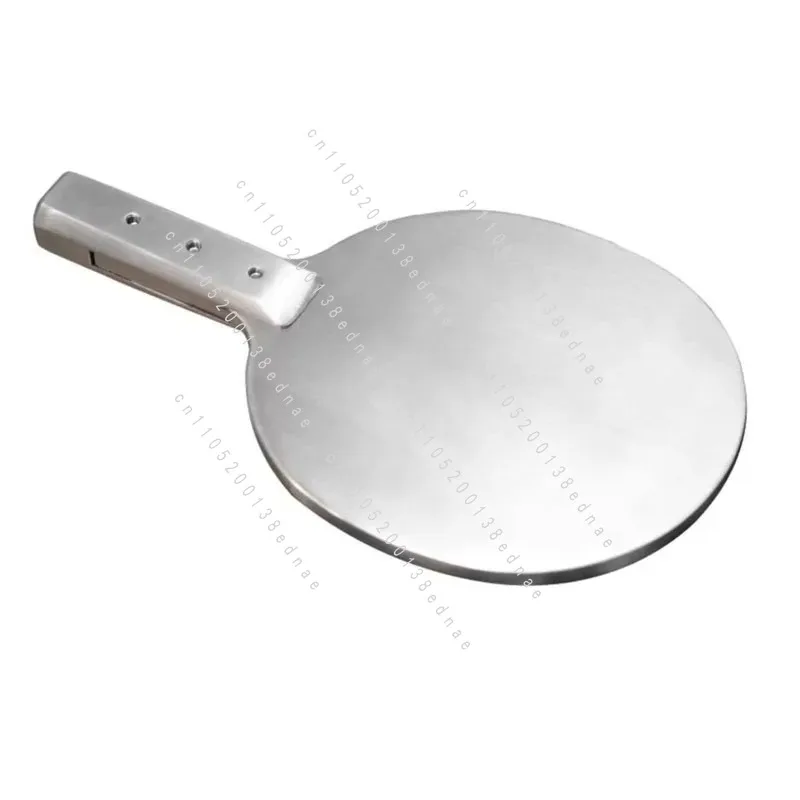 Heavy Table Tennis Paddle Stainless Steel Weighted Training Racket For Strength Building Fitness Sports Equipment