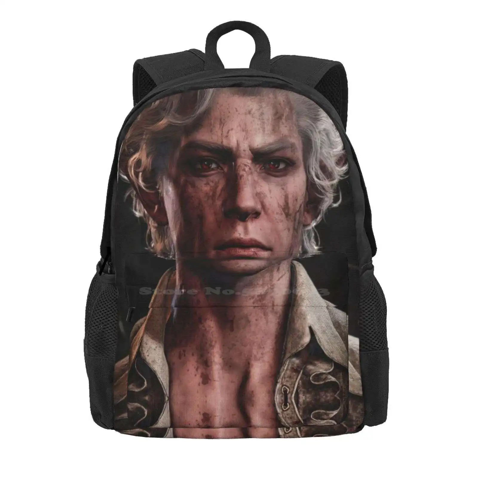 Astarion, Vampire, Baldur'S Gate 3, Companion. Hot Sale Schoolbag Backpack Fashion Bags Astarion Vampire Baldurs Gate 3