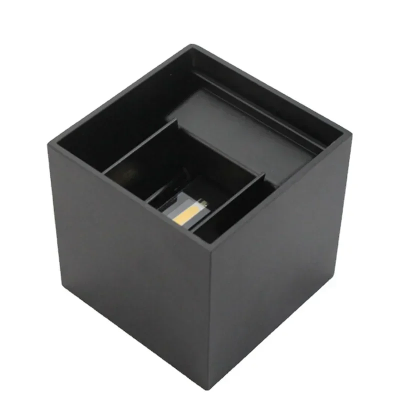 

7w Adjustable Surface Mounted Outdoor Cube Led wall light, ip65 Led outdoor wall lamp ,up and down wall light