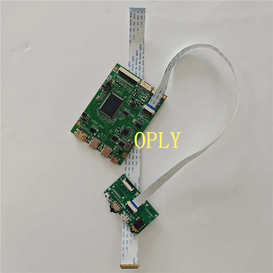 

Controllor board 2 TYPE C Mini HDMI-compatible for 13.3" MND307DA1-4 MND307DA1 1560x1600 EDP LED panel screen kit DIY