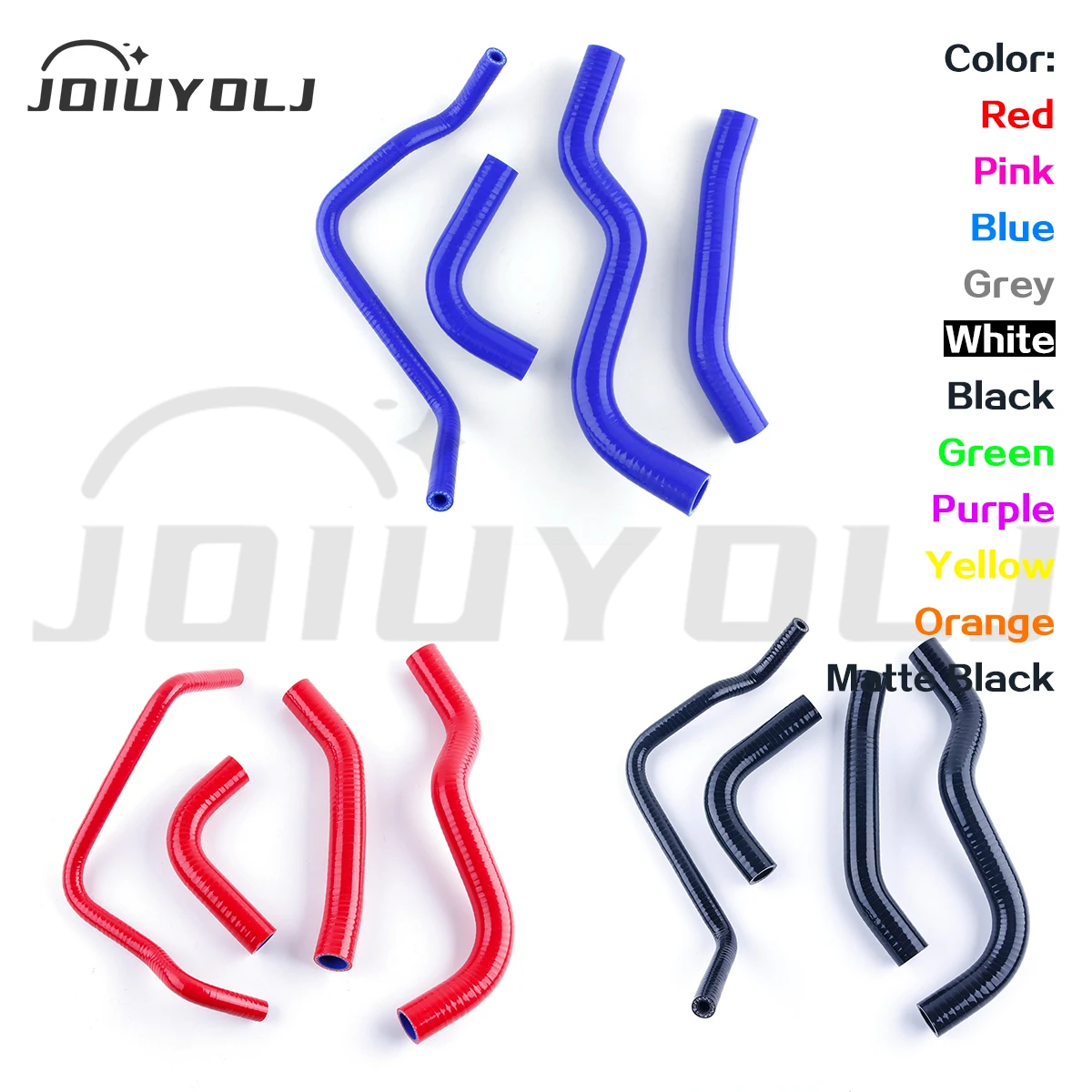 4pcs For 2003-2006 Honda CB600F Hornet  CB 600 F Silicone Radiator Coolant Hose Kit