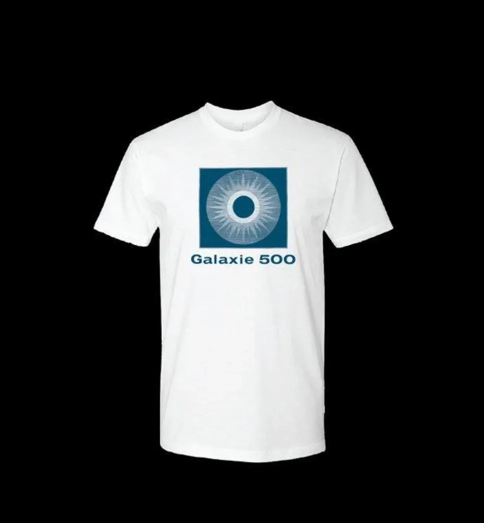 Vtg Galaxie 500 Band Short Sleeve Cotton White All Size Unisex Shirt