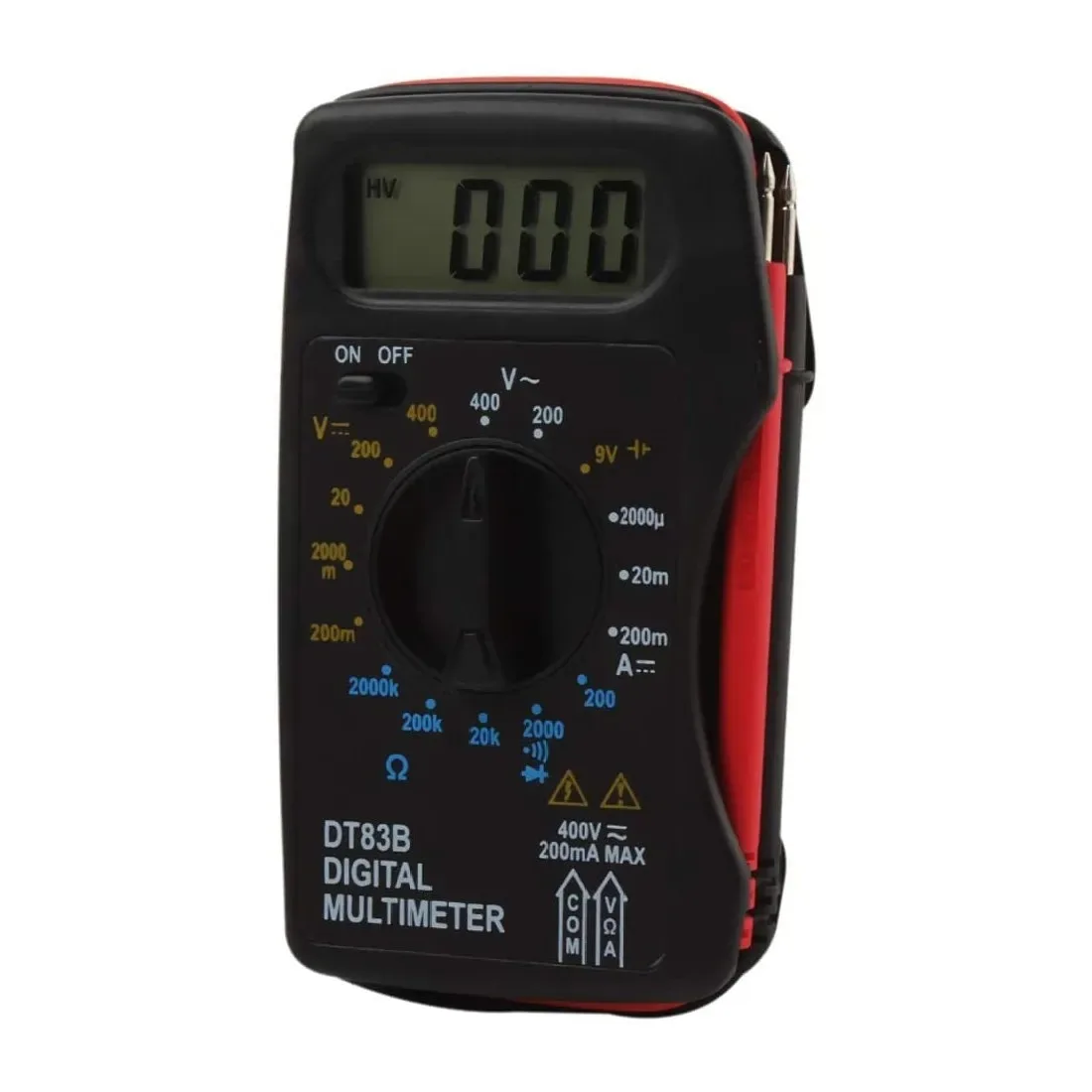 Digital Multimeter DT83B Pocket Ultra thin Mini with Battery Capacity Detection