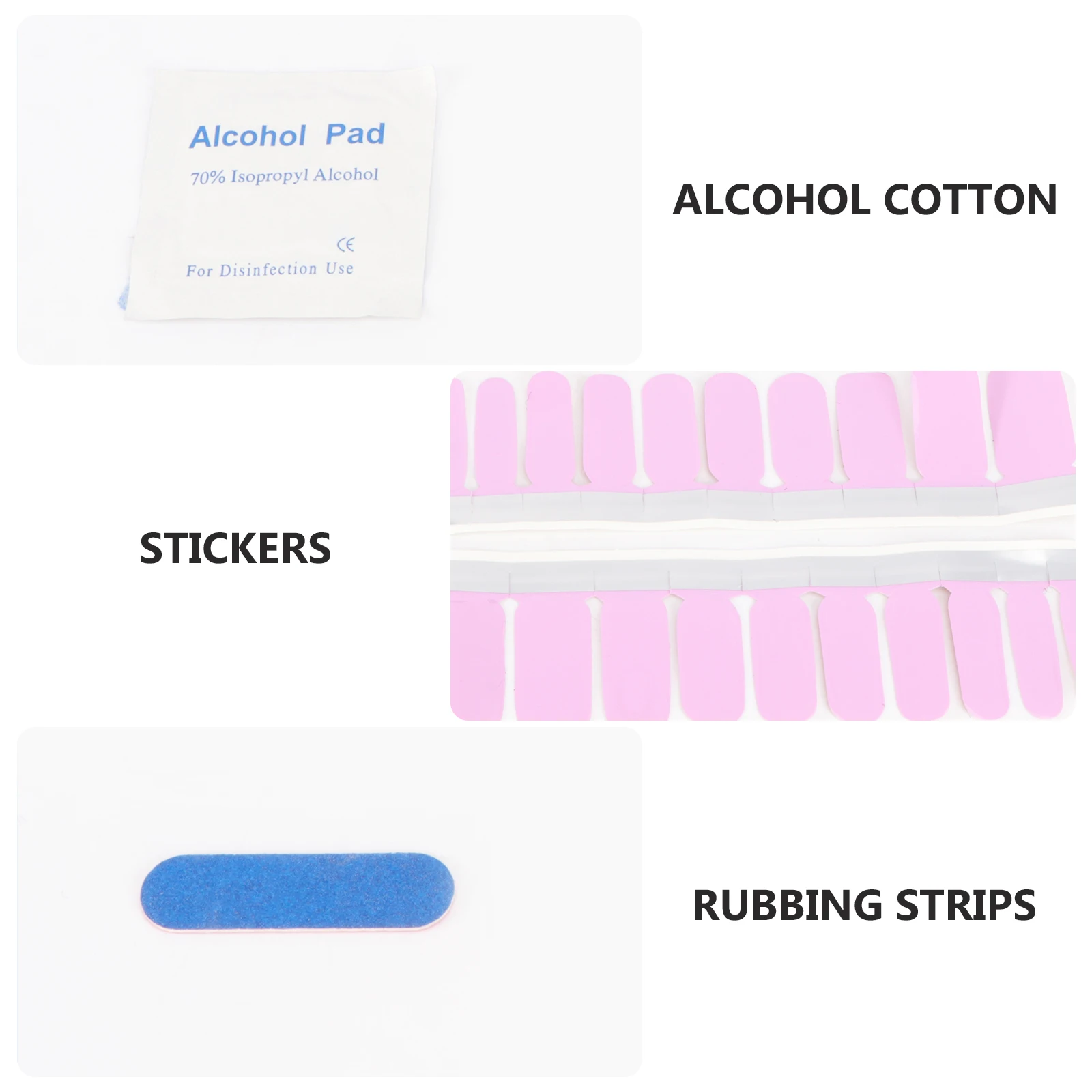 

Nail Stickers Full Wraps Women Manicure Art Decals Self Adhesive Creative Patterns Fashionable Premium Material Durable Safe