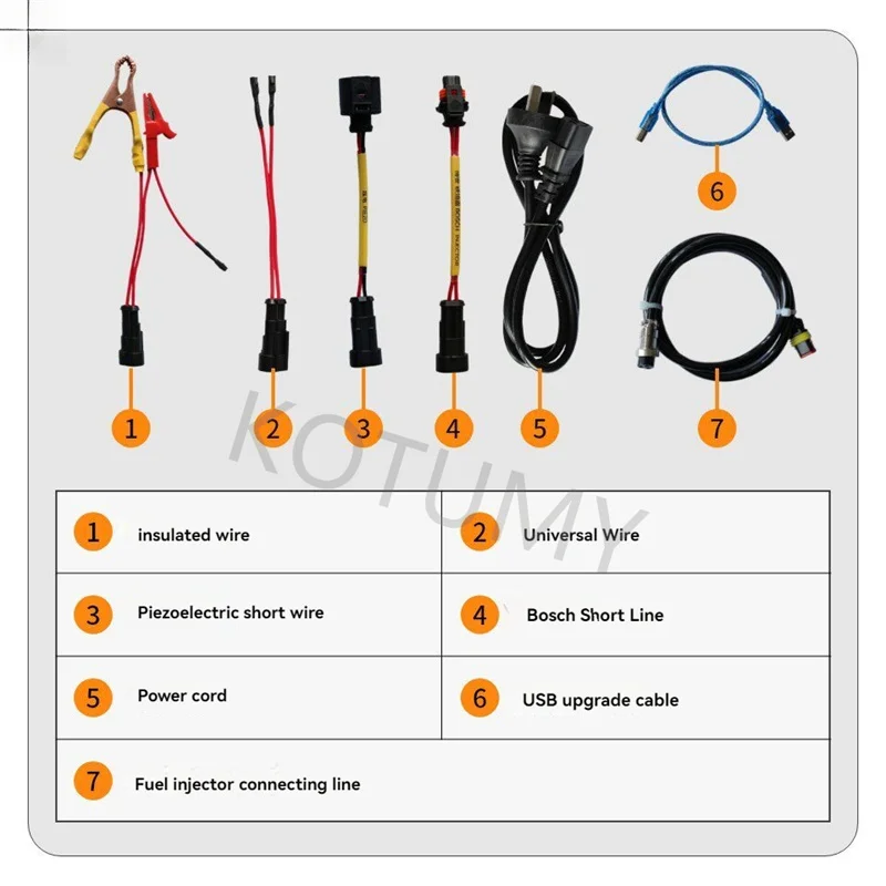 AM-FD210 Piezo Injector Tester For Auto Repair Shop Detecting Resistance Capacitance Insulation Defects On Common Rail Piezo