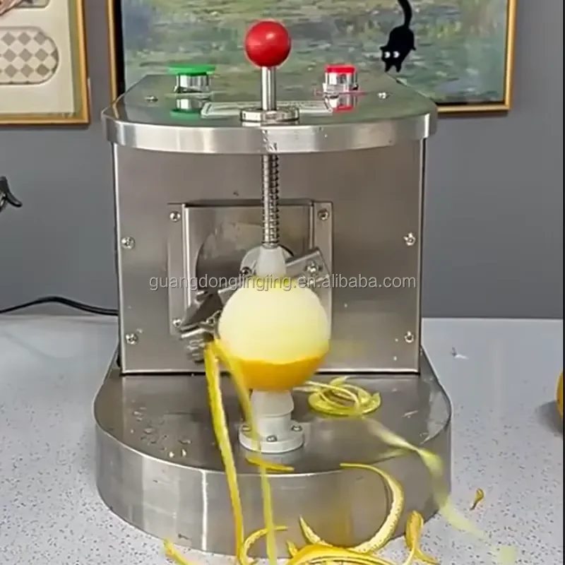 Stainless Steel Electric Fruit Peeler Commercial Automatic Multifunctional Machine for Apple Orange Potato Kitchen Tool