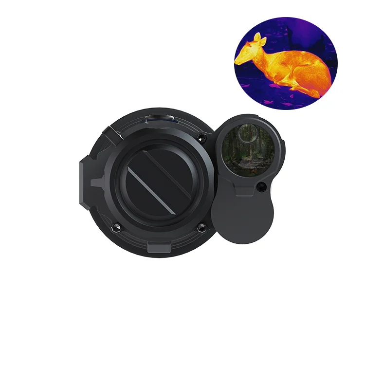 تلسكوب خارجي نطاق حراري للرؤية الليلية للصيد رؤية محسنة في حالات إضاءة منخفضة