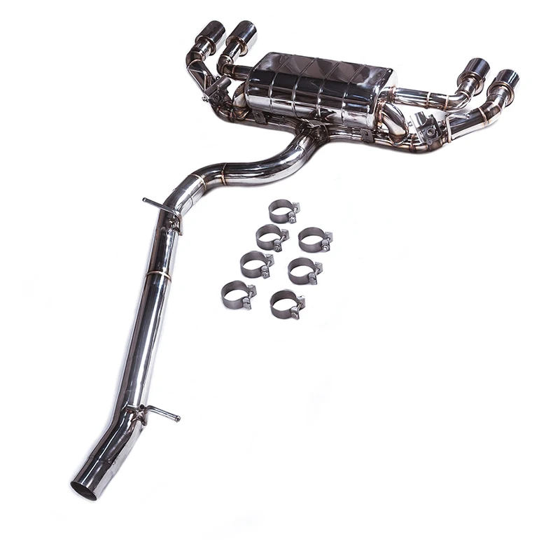 

[L] The Valve Muffler Exhaust System is applicable to the cat-back exhaust system of the 2015-2016 Golf 7R 2.0T model