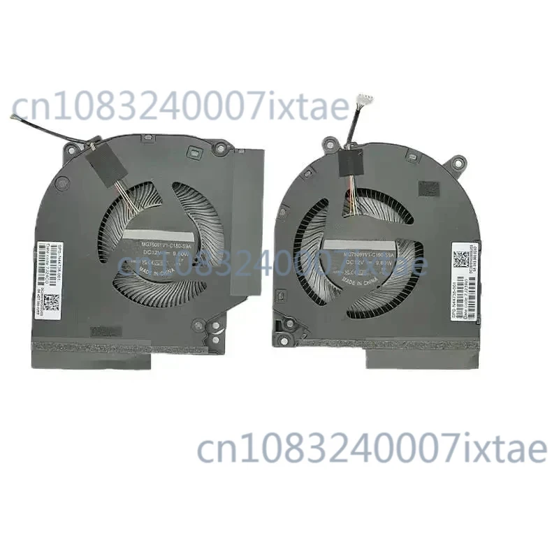 CPU GPU Fan For HP Victus 16 16-S 16-R 16-S0000 16-R0076TX 2023 DC12V N44738-001 MG75091V1 C180 C190 Gaming Laptop Cooling Fans