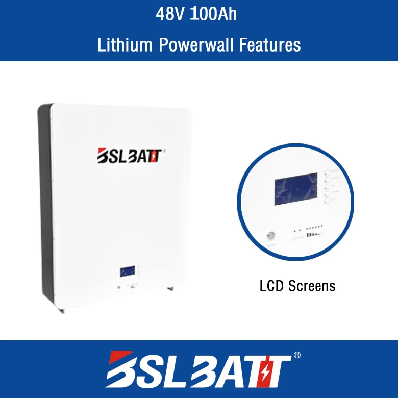 BSLBATT powerwall lifepo4 battery pack 48v 150ah 7.2kw powerwall 48v lithium-ion batteries for house