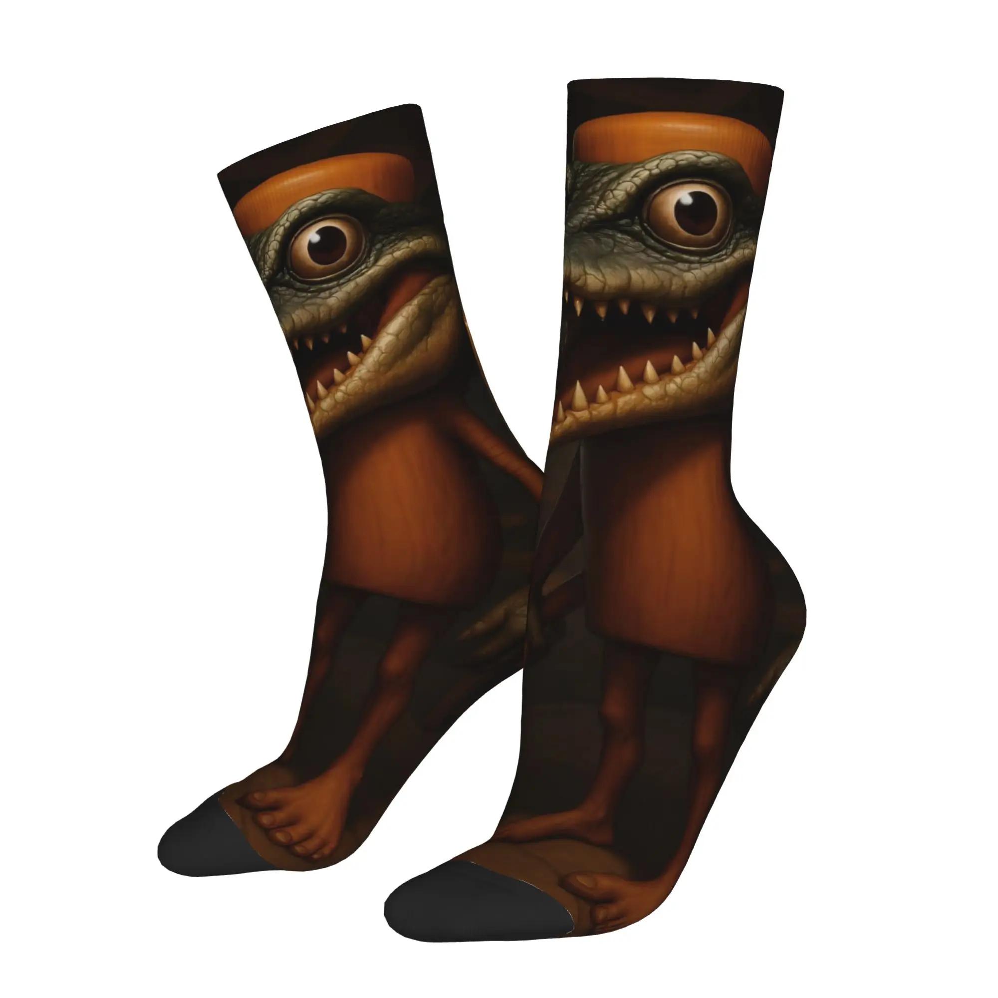 

Funny Sock Tung Tung Tung Sahur 24 Hip Hop Seamless Pattern Printed Men Crew Socks Casual Men's Socks