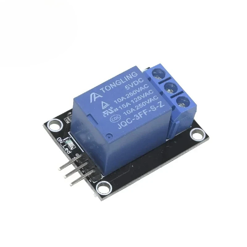 50PCS KY-019 5V 1-Channel Relay Module Opto-Isolated for Arduino/ESP32/Raspberry Pi Home Automation Low/High Level Trigger
