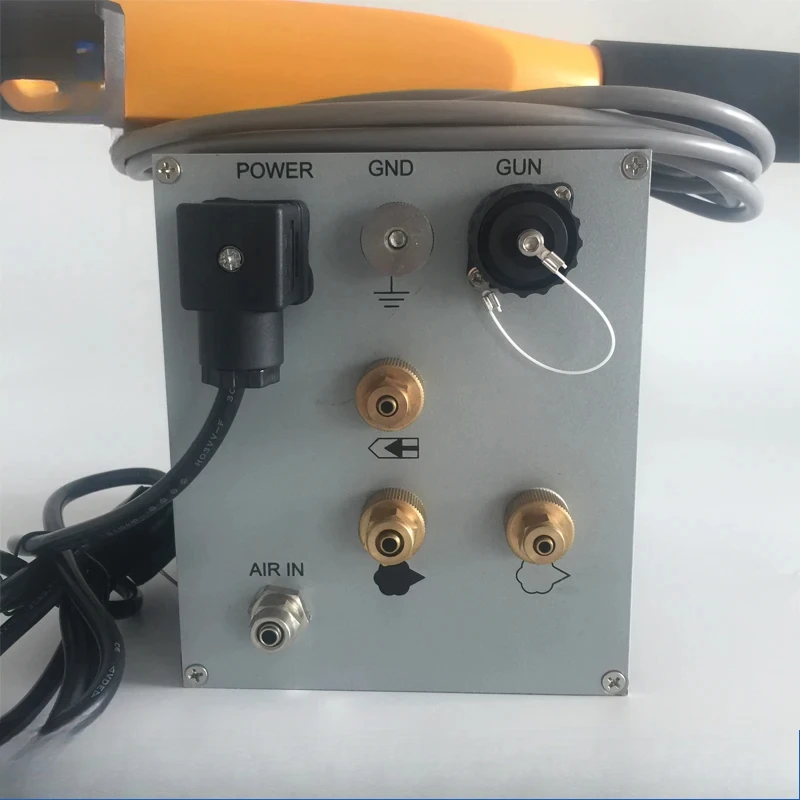 aipart Honteen Powder Coating Machine HV Generator Control Flex2 Manual Electrostatic Unit With Powder Coating Spray Gun