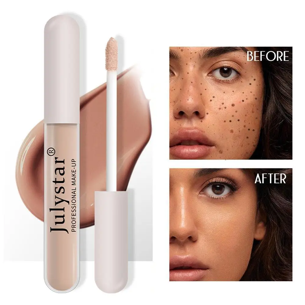 1Pc Concealer Hoge Dekkende Hydraterende Olie Controle Foundation Onzichtbare Poriën Donkere Kringen Sproet Gezicht Contour Make-Up