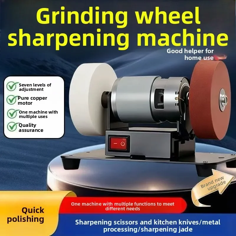 Effective Electric Angle Grinder Household Grinding Rust Removal Hole Punching Polishing Electric Grinder Small Handheld