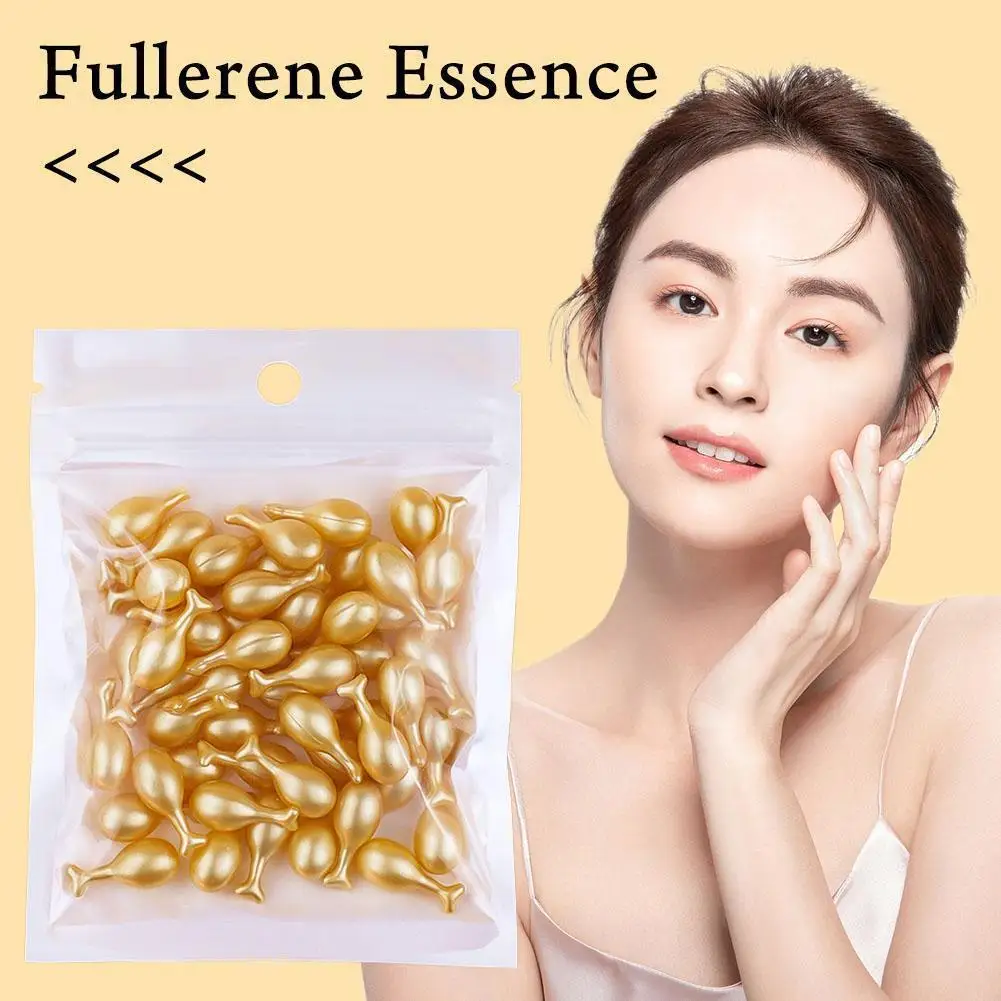 Fullerene Placenta Essence Hydrating Facial Essence Oil Chicken Leg Secondary Soft Capsule Fullerene Placenta Essence