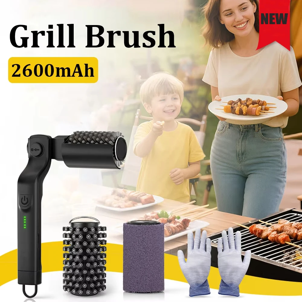 2-in-1-rechargeable-bbq-grill-cleaner-spin-scrubber-with-360°-rotating-cleaning-for-grill-3-speed-2600mah-cordless